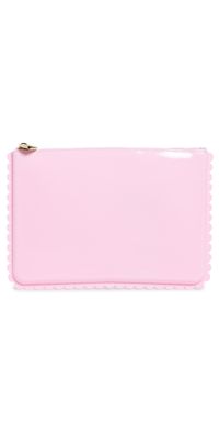 Stoney Clover Lane Jelly Scallop Flat Pouch Flamingo One Size