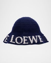 Logo Knit Bucket Hat