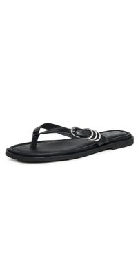 rag & bone Gia Thong Sandals Black 35