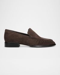 Nora Suede Loafers