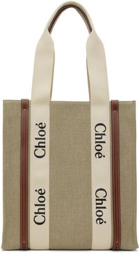 Chloé Beige Woody Tote