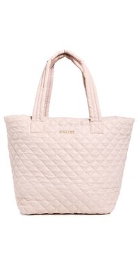 MZ Wallace Deluxe Medium Metro Tote City Pink One Size