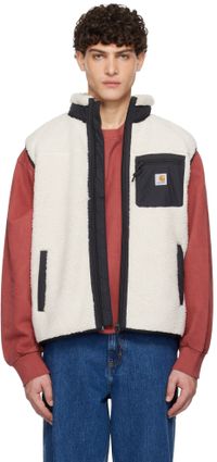 Carhartt Work In Progress Veste de superposition Prentis blanc cassé