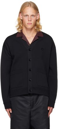 Valentino Black Stud Cardigan