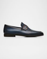 Men's Daniel Flex Two-Tone Leather Penny Loafers
