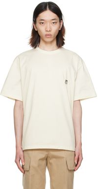 WOOYOUNGMI Off-White Drawstring T-Shirt
