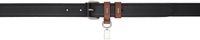 Maison Margiela Black & Brown Contrast Belt