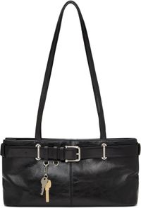 OSOI Black Shoulder Brocle Bag