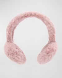 Faux Rex Rabbit Ear Muffs