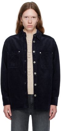 Isabel Marant Etoile Navy Randal Shirt