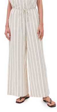 Z Supply Soleil Stripe Pants Sea Salt L