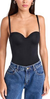 Wolford Forming Thong String Bodysuit Black SB