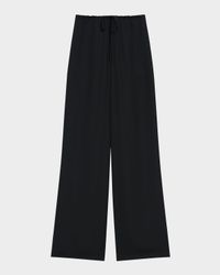 Drawstring Pull-On Pants