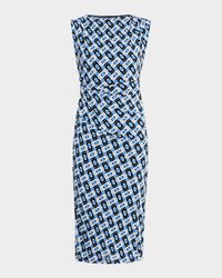 Darrius Geometric-Print Bodycon Dress