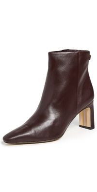Sam Edelman Saige Heeled Booties Spiced Pecan 10.5