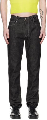Vivienne Westwood Black Tapered Jeans