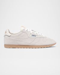 Windspin Retro Suede Low-Top Sneakers