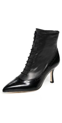 L'AGENCE Fayette Booties Black 7.5