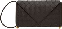 Bottega Veneta Brown Solstice Horizontal Phone Bag