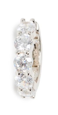 SHASHI Bianca Ear Cuff White Gold One Size