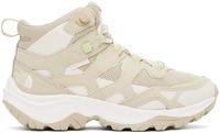 The North Face Beige Hedgehog 3 Mid Sneakers