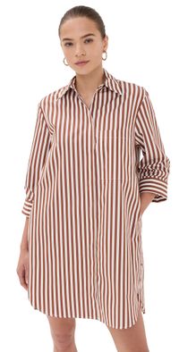 TWP Morning After Dress Ivory/Cognac XS