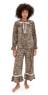 Damson Madder Felice PJ Set Leopard 8