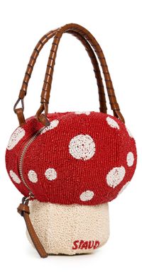 STAUD Shroom Beaded Bag Mushroom One Size