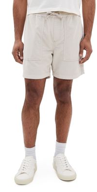 Faherty Essential Corduroy Shorts 6 Plaza Stone XXL
