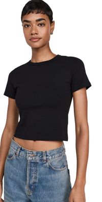 Joe's Jeans The Baby Tee Optic White M