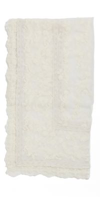 LoveShackFancy Victorian Table Runner White One Size