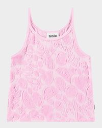 Girl's Rizi Terry Tank Top, Size 8-16