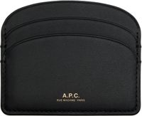 A.P.C. Porte-carte Demi-lune noir