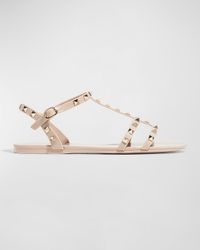 Rockstud Jelly Flat Gladiator Sandals