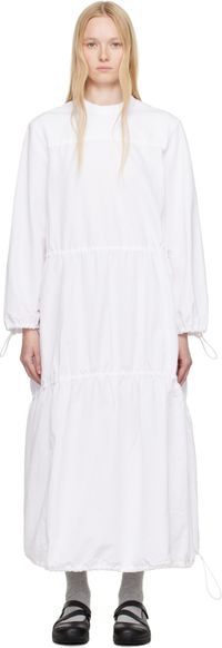 YMC White Carter Maxi Dress