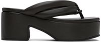 Dries Van Noten Brown Platform Sandals