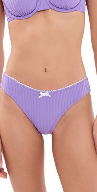 Solid & Striped The Daphne Bikini Bottoms Ultra Violet S