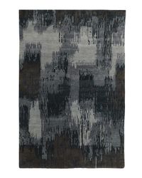 Forest Brushstroke Hand Knotted Rug, 3' x 10'
