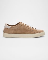 Men's Suede Low-Top Sneakers