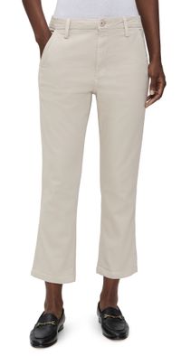 AMO Easy Trouser Relaxed Crop Straight Trousers Pumice 32