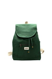 Hindbag - Sac à dos en coton - Taille Unique - Vert