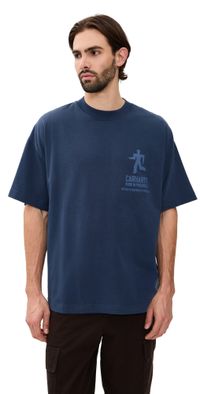 Carhartt WIP Distance T Shirt Jupiter (Stone Dyed) S