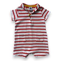 Petit Bateau - Seconde Main - Combinaison bébé blanc - 6 mois - Taille 6M - Blanc