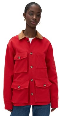 DANZY Chore Jacket Red M