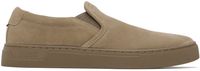 BOSS Brown Slip-On Sneakers