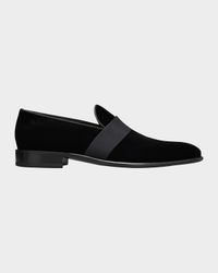 Men's Isomer Grosgrain Velvet Formal Loafers