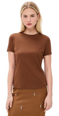Theory Tiny Tee 2. Apex Tee Caramel P