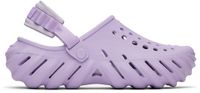 Crocs Purple Echo Clogs