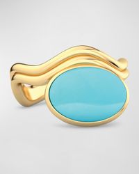 Aurora Cocktail Ring, Turquoise