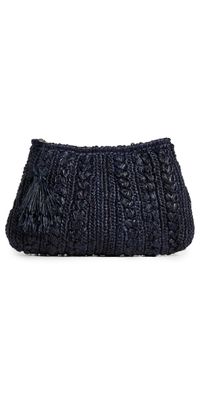 Mar Y Sol Ivy Clutch Navy One Size
